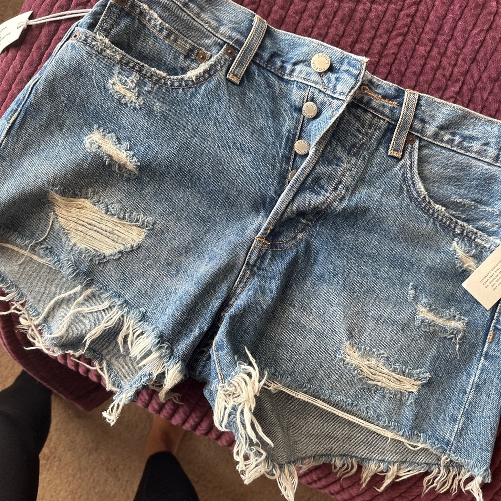 Aritzia Jean Shorts